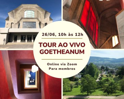 Tour Goetheanum ao vivo virtual